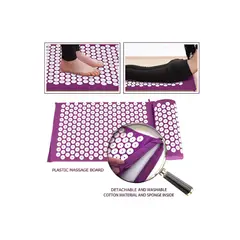 MOVI - Alfombra Yoga Acupuntura + Cojín