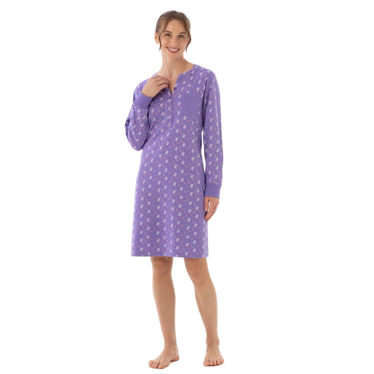 BECKIL - BECKIL COD 716 CAMISOLA  ALGODON  ESTAMPADO