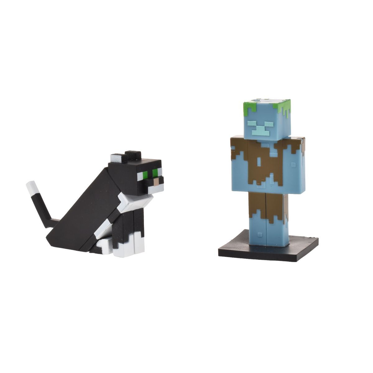 MINECRAFT - Set 2 Figuras 6 Cms Toppeez Minecraft - Gato
