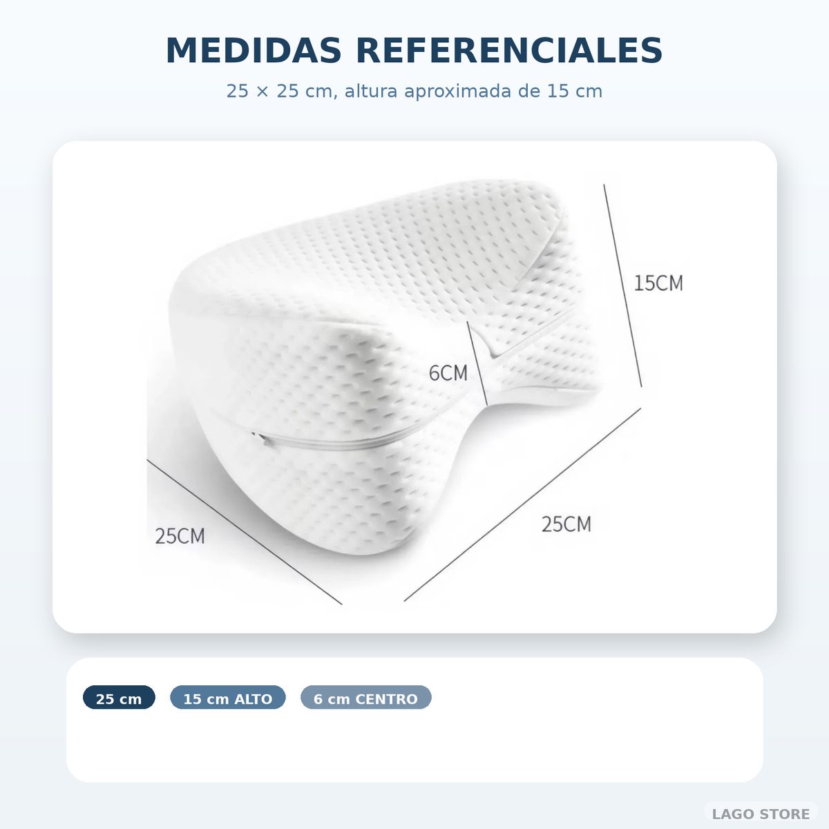 MOVI - Almohada Ortopédica para Piernas Descanso y Alineación