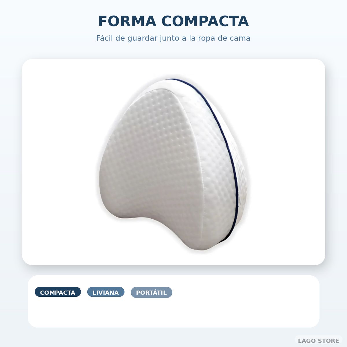 MOVI - Almohada Ortopédica para Piernas Descanso y Alineación