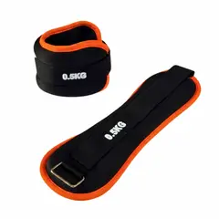 DALI - Pesas para Tobillos 0,5 kg Recubiertas en Tela (Par)