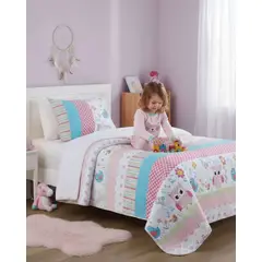 GENERICO - Pack Cubrecama Sherpa + Sábanas Polar Invierno Sin Frío Plaza y Media