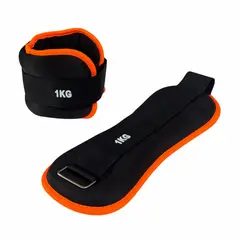 DALI - Pesas para Tobillos 1 kg Recubiertas en Tela (Par)