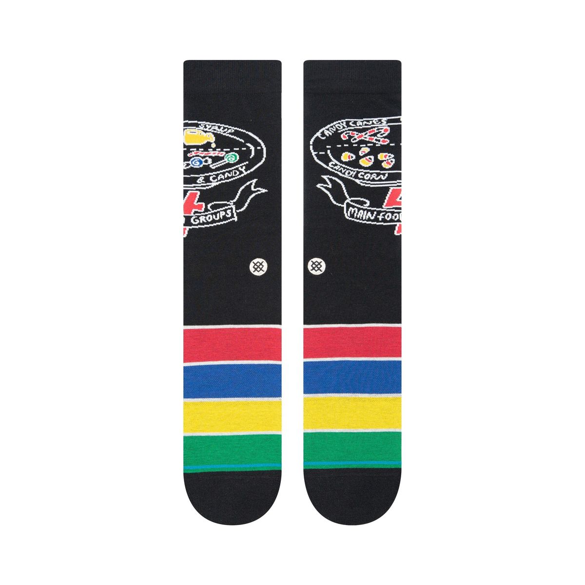 STANCE - Stance Sock Unisex Food groups black