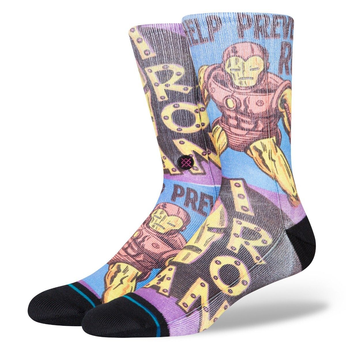 STANCE - Stance Sock Men Iron Man Prevent Rust Purple
