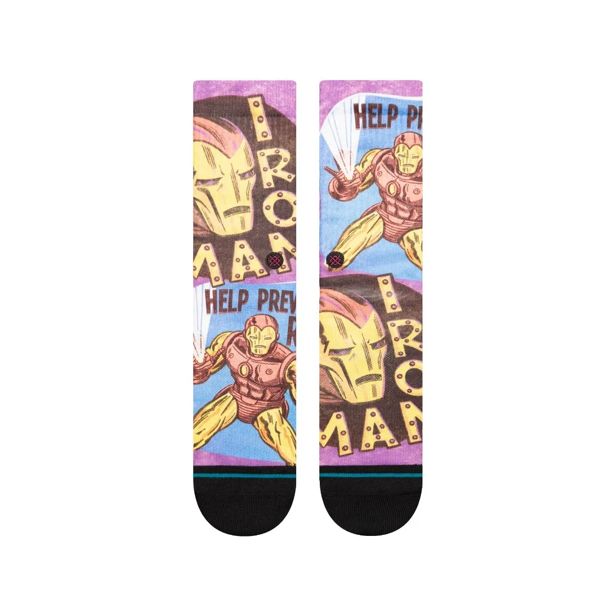 STANCE - Stance Sock Men Iron Man Prevent Rust Purple