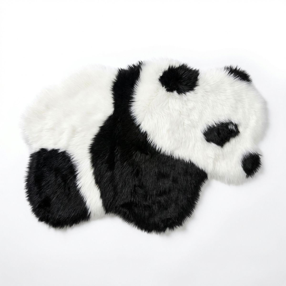 ARMONIA - Alfombra Decorativa Peluda Panda G 90x60