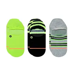 STANCE - Sock Men Basic 3 Pack No Show Voltage Green