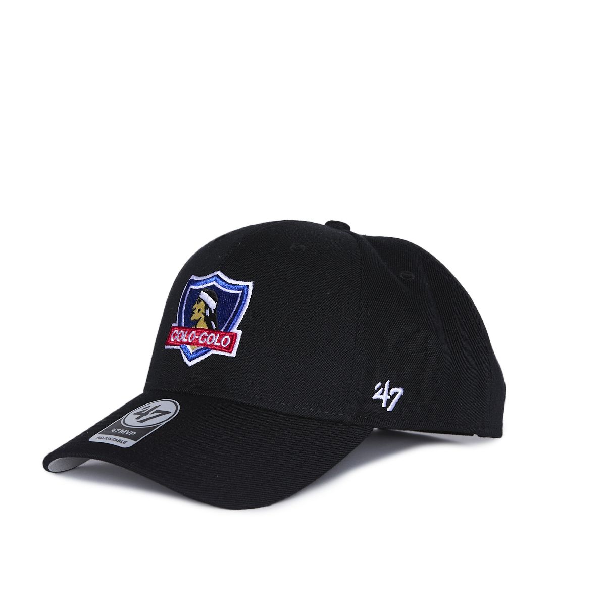 47 BRAND - Jockey Colo-Colo 47' Captain Snapback Escudo 100 Años Black