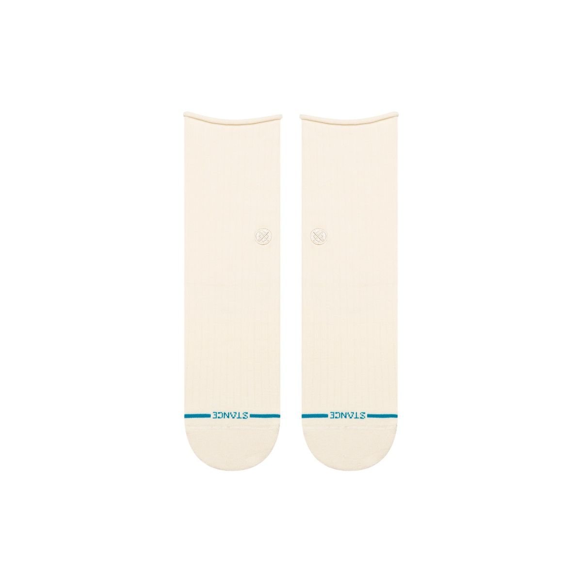STANCE - Stance Sock Women Rolled Cuff Quarter Ivory