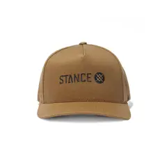 STANCE - Jockey Icon Snapback Hat Brown