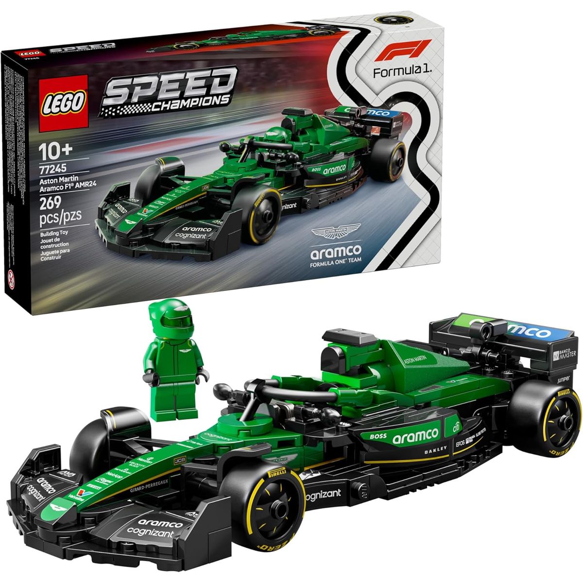 LEGO - LEGO Speed Champions Auto de Carreras Aston Martin Aramco F1 AMR24