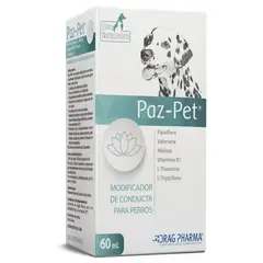 DRAG PHARMA - Paz – Pet Modificador De Conducta Para Perros 60ml