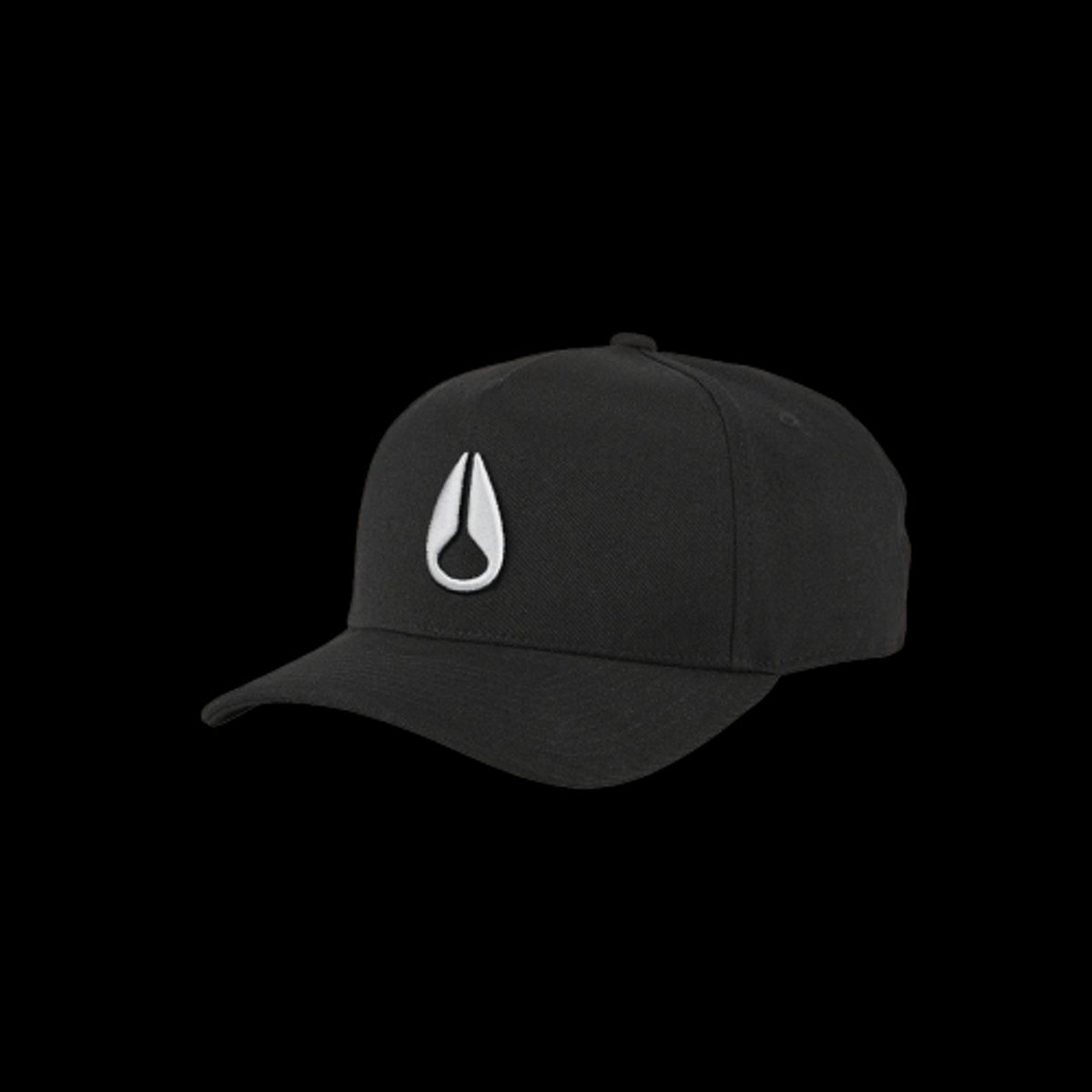 NIXON - Jockey Deep Down Athletic Snapback Black White