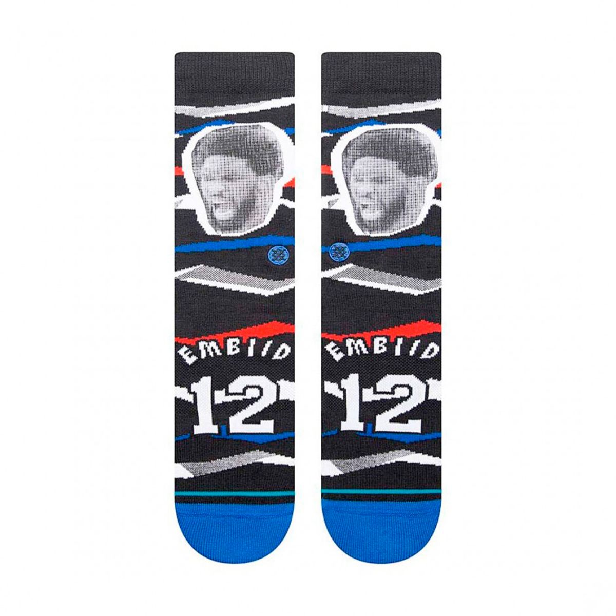 STANCE - Stance Sock Men NBA Faxed Embiid Black