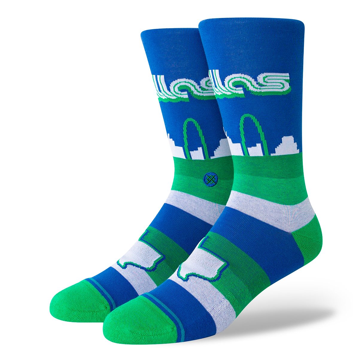 STANCE - Stance Sock Men NBA Dallas Mavericks City Royal 2023