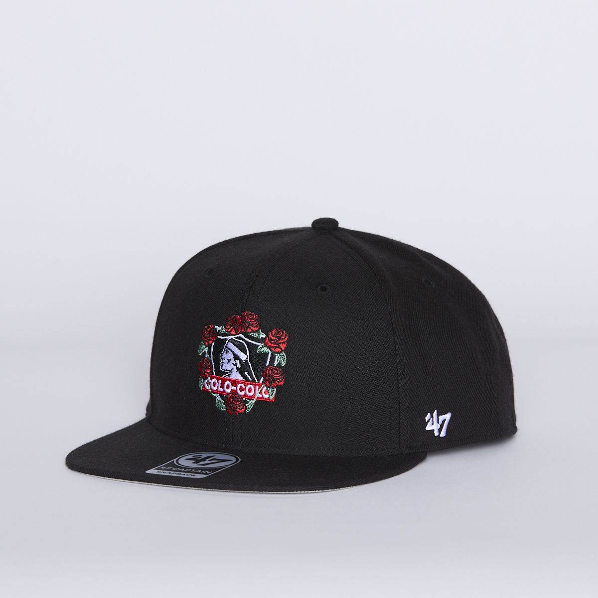 47 BRAND - Jockey Colo-Colo 47' Captain Snapback Rosas Black