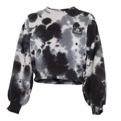 REEF - Poleron Girls Crop Black Grey White