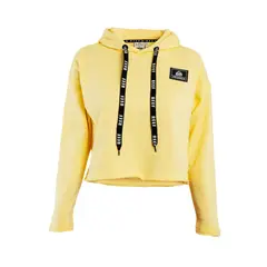 REEF - Poleron Crop Niña Yellow Print Back