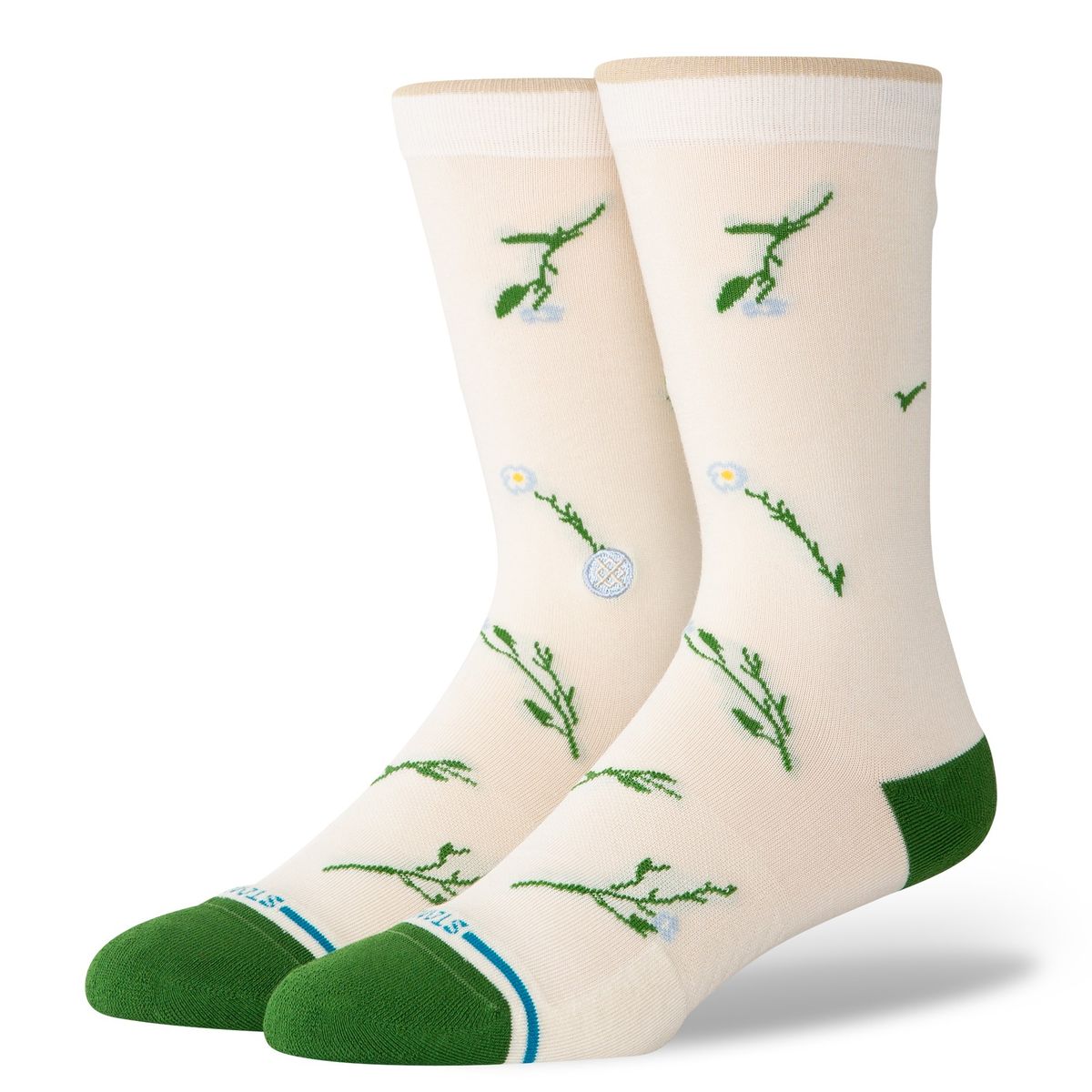 STANCE - Stance Sock Women Wildflower Crew Ivory