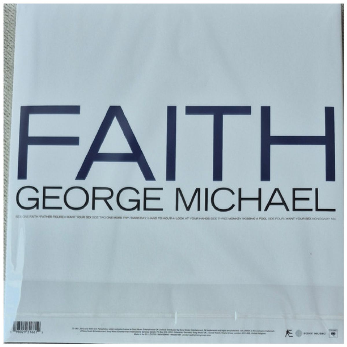 HITWAY MUSIC - GEORGE MICHAEL - FAITH LTD. EDITION 2LP RED MARBLE VINYL - VINILO