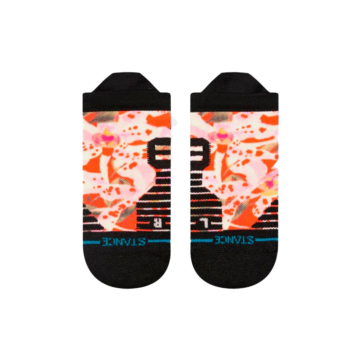 STANCE - Stance Sock Women Encyclia Mid Tab Black Red