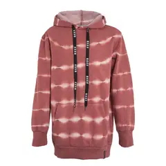 REEF - Poleron Kids Hoodie TieDye Burgundy
