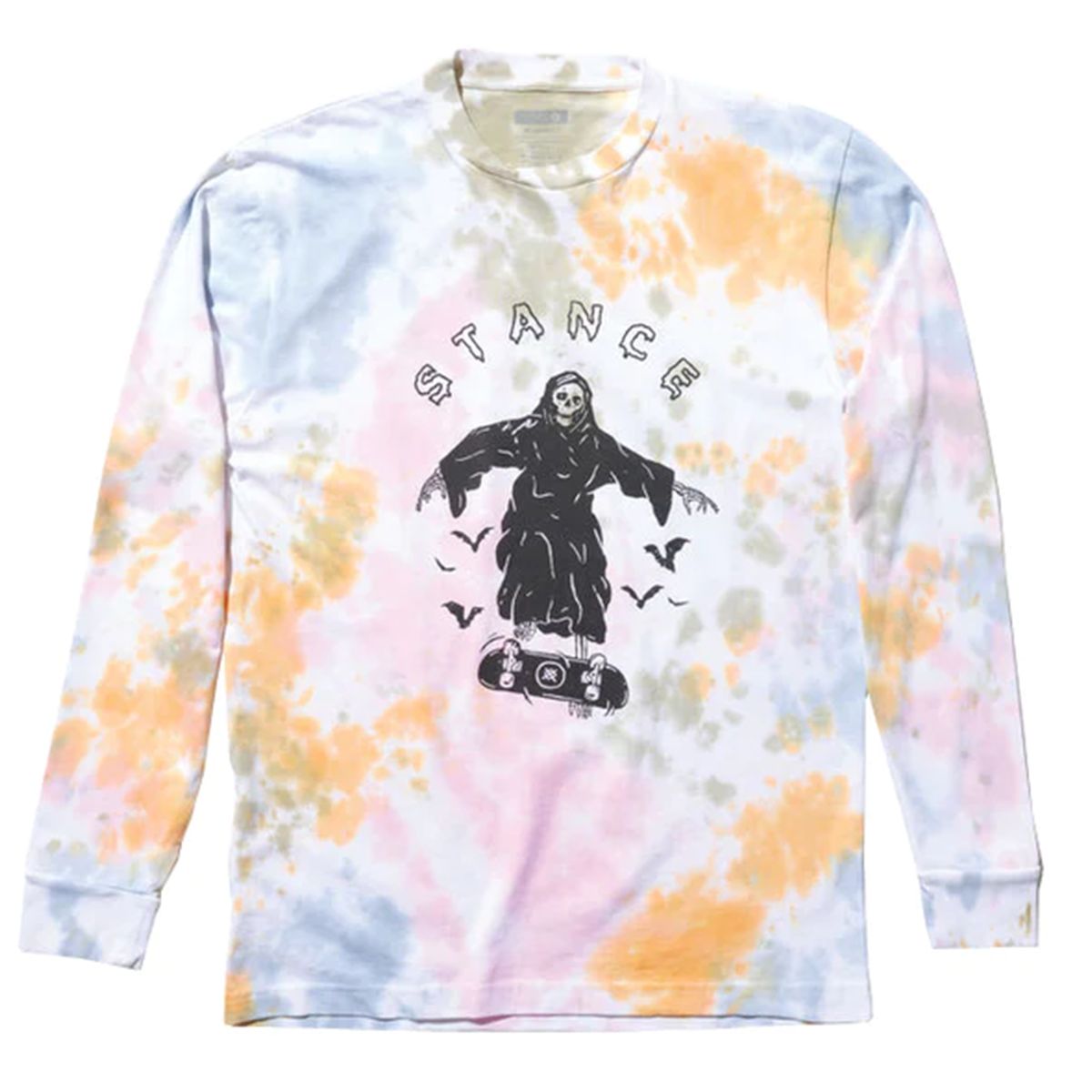 STANCE - Polera Manga Larga Bones Flips Ted