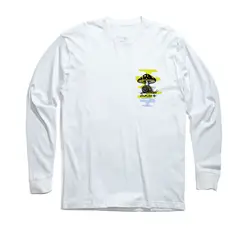 STANCE - Polera Manga Larga Mental Growth White