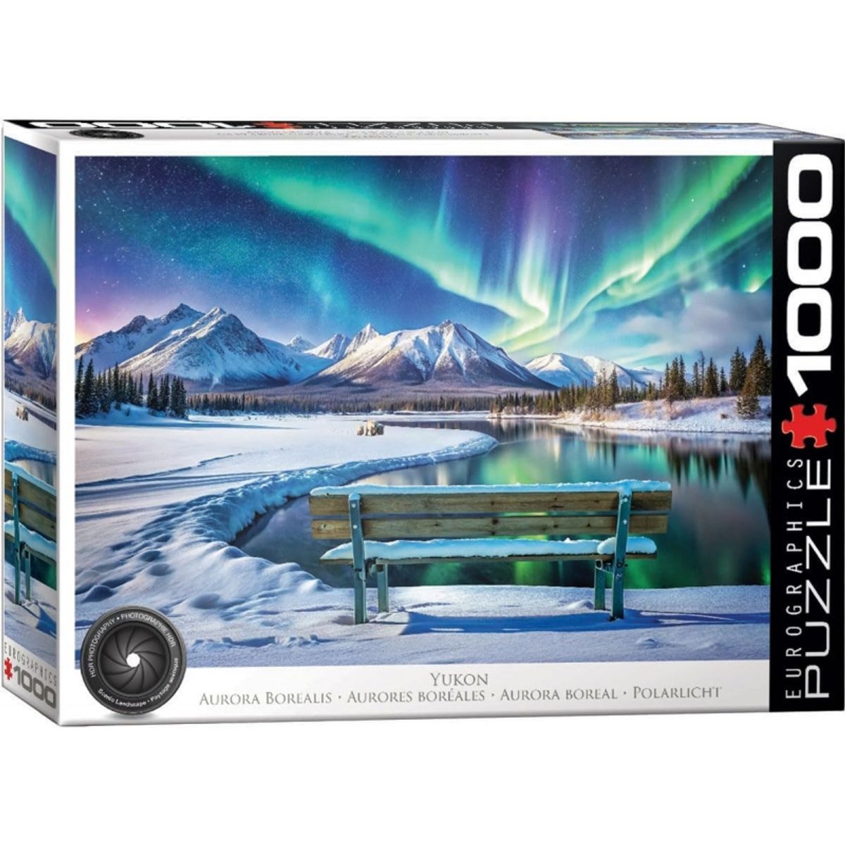 EUROGRAPHICS - EUROGRAPHICS 6000-6107 YUKON NORTHERN LIGHTS 1000 PIEZAS