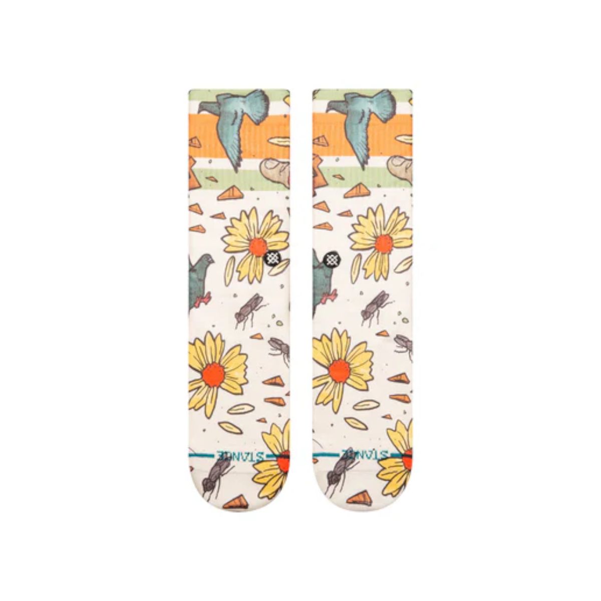 STANCE - Stance Sock Trashed Off White