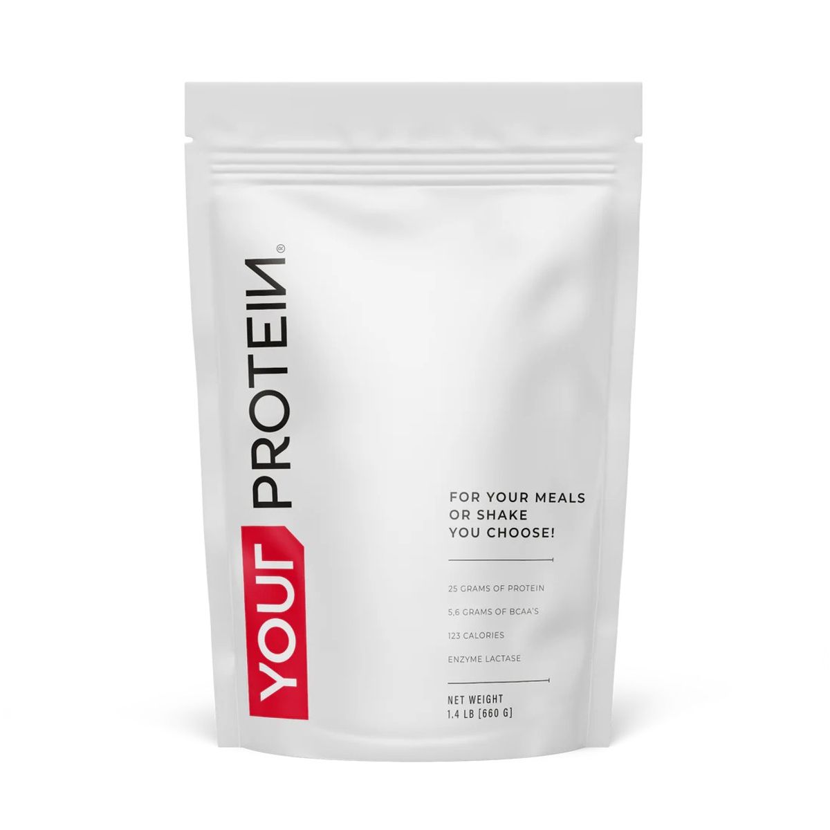 YOUR PROTEIN - PROTEINA WHEY SIN SABOR 1.4LB 660GR - YOUR PROTEIN