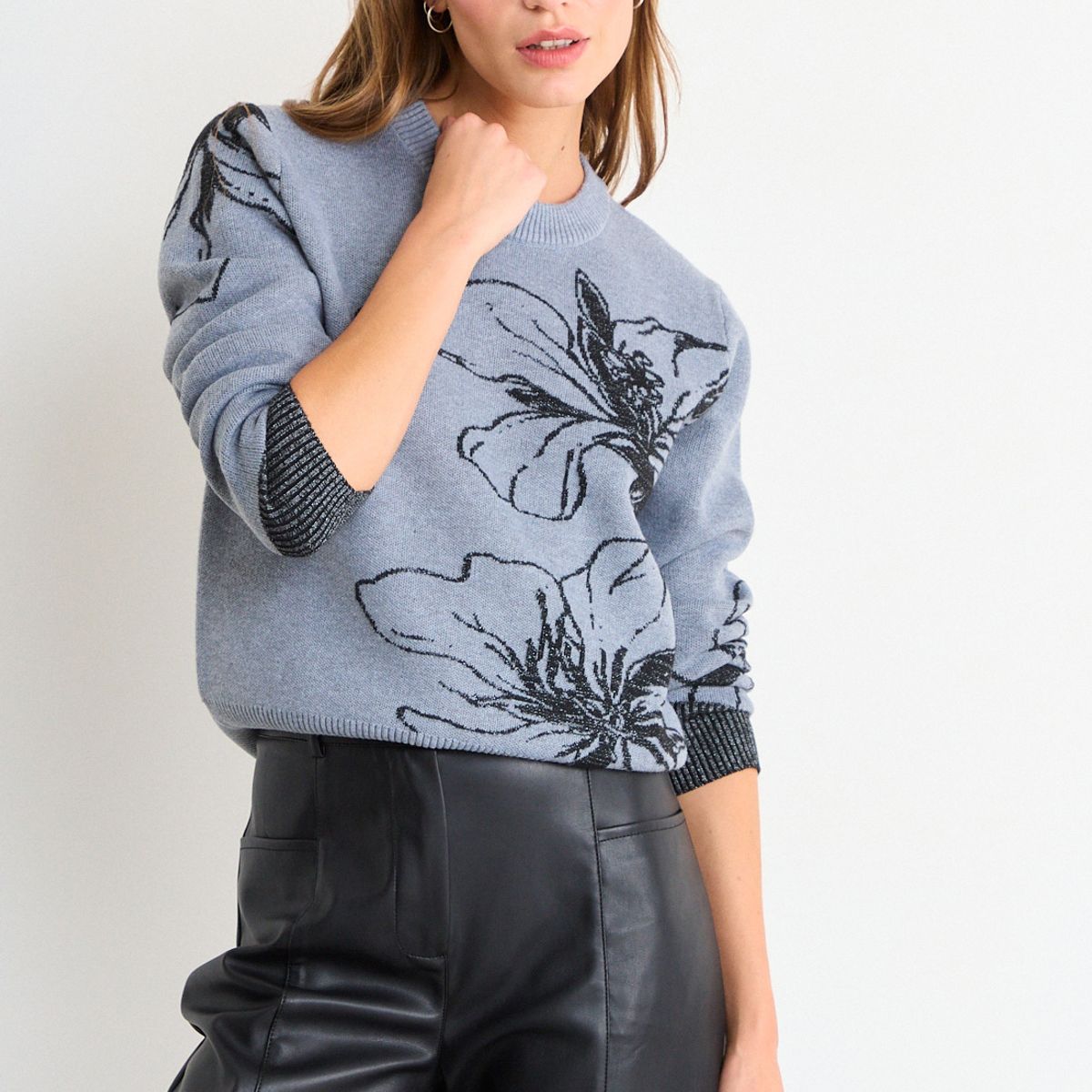 IO - Sweater Fantasia Mujer Gris Io