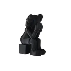 GENERICO - Escultura estilo KAWS Sentada