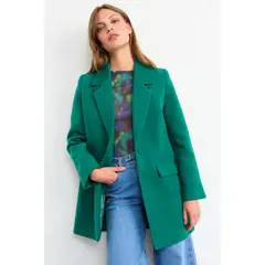 IO - Chaqueton Mujer Verde Oliva