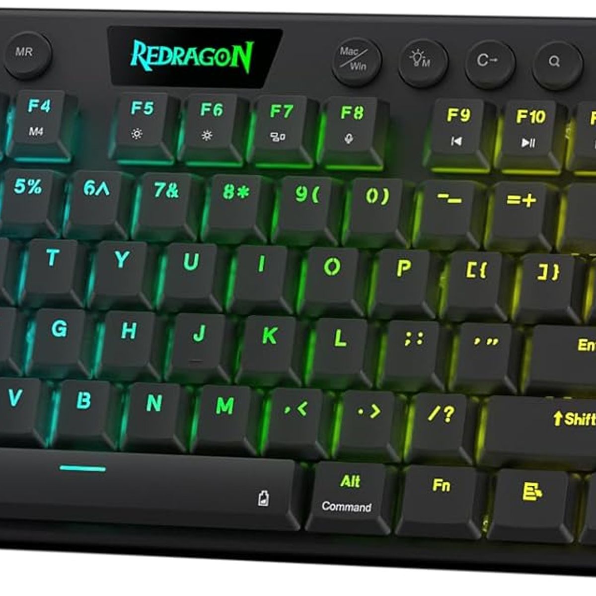 REDRAGON - Teclado mecánico Redragon K621 Horus TKL inalámbrico