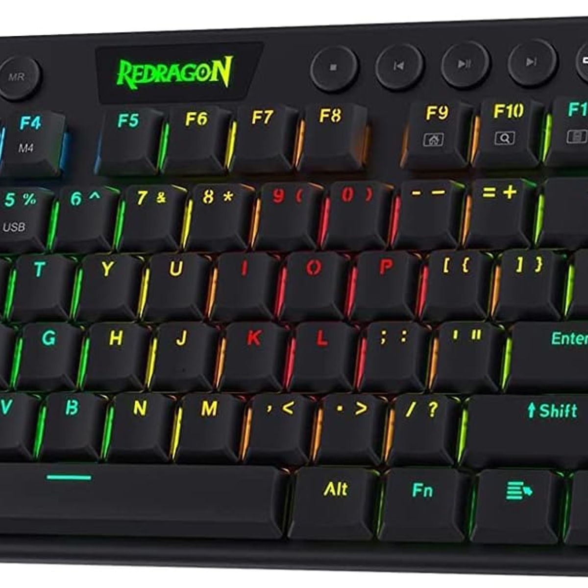 REDRAGON - Teclado mecánico Redragon K621 Horus TKL inalámbrico