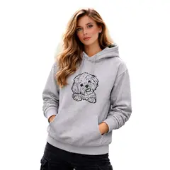 MARITEX - Poleron Sueter Perro Bichon Frise Dog