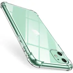 GENERICO - Carcasa para iPhone 11 Transparente Reforzada Cofolk