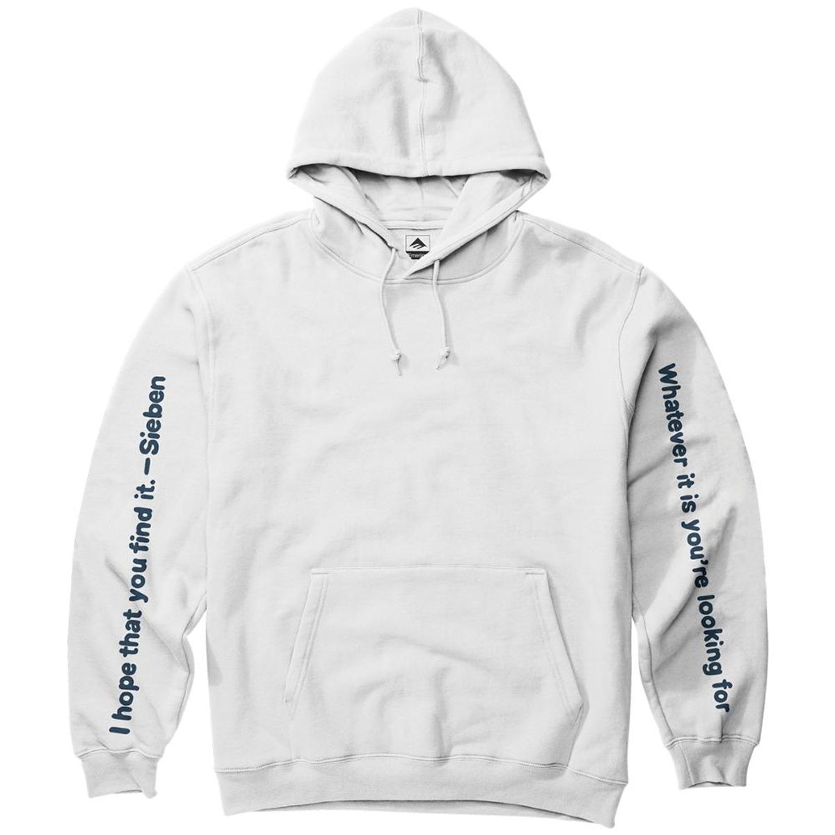 EMERICA - Poleron Hoodie x Michael Sieben White