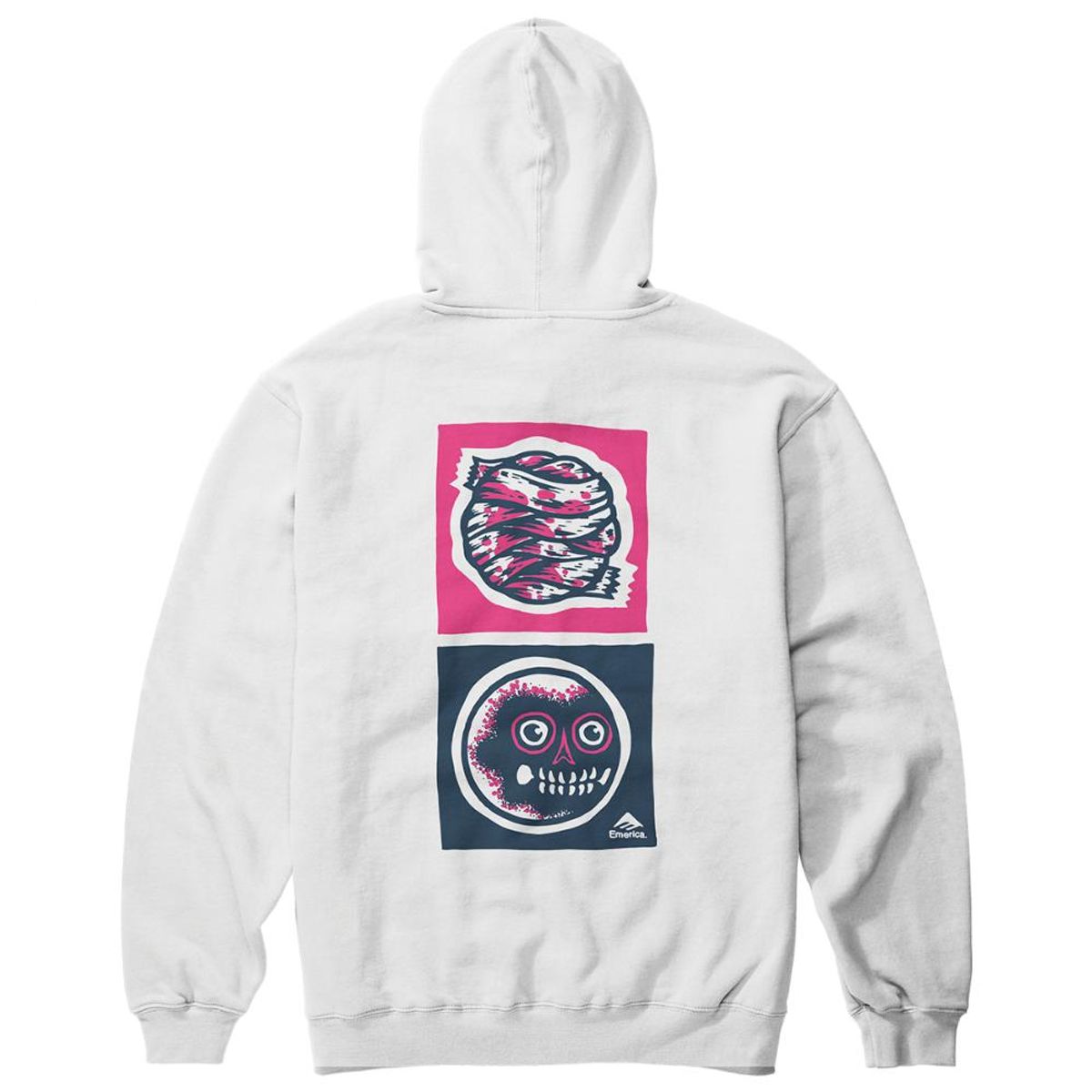 EMERICA - Poleron Hoodie x Michael Sieben White