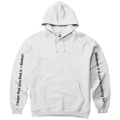 EMERICA - Poleron Hoodie x Michael Sieben White