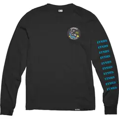 ETNIES - Polera Manga larga Rebel Sports Black