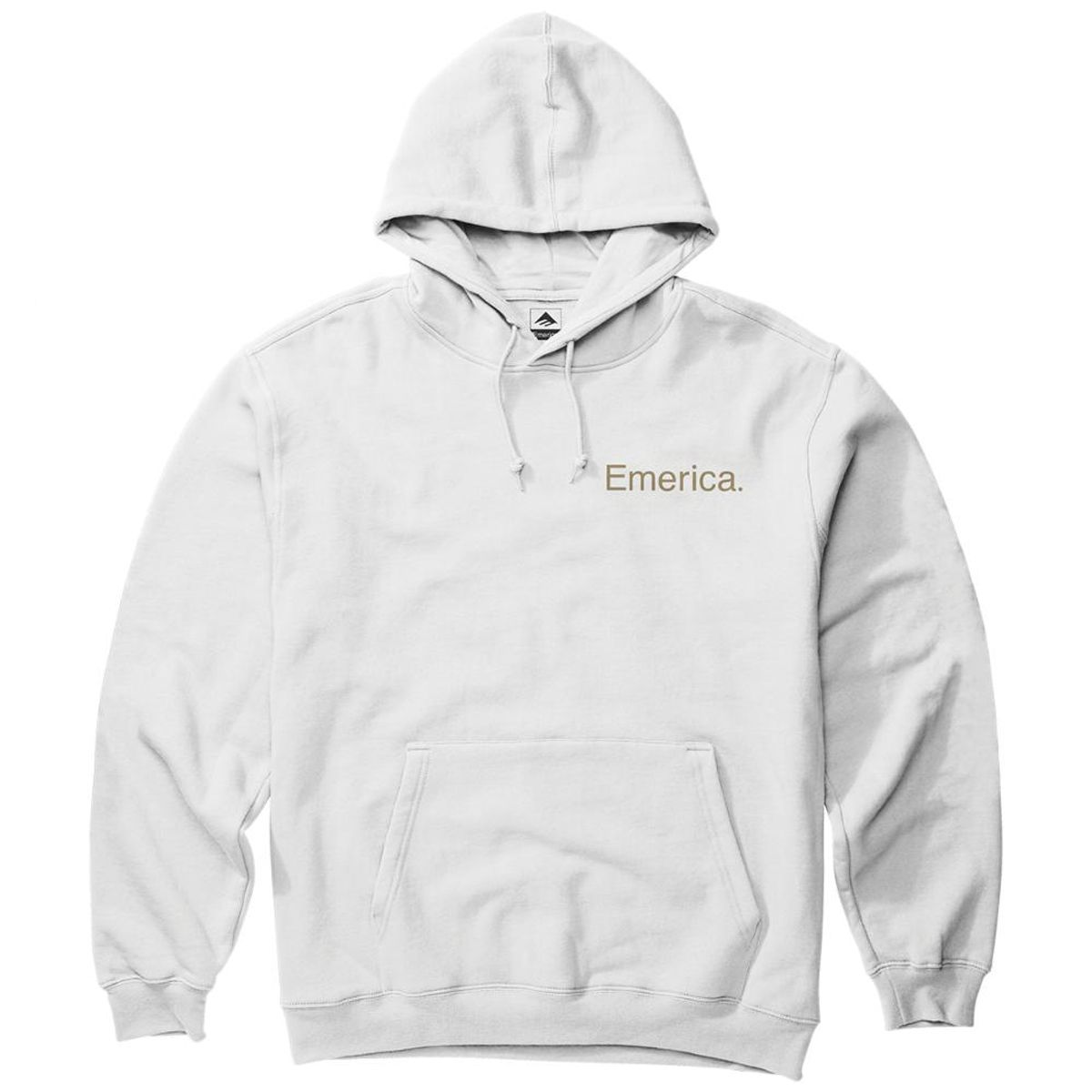 EMERICA - Poleron Hoodie "This is Skateboarding" White