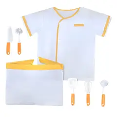 GENERICO - Juego Chef De Cocina Para Niño Rol De Chef Disfraz