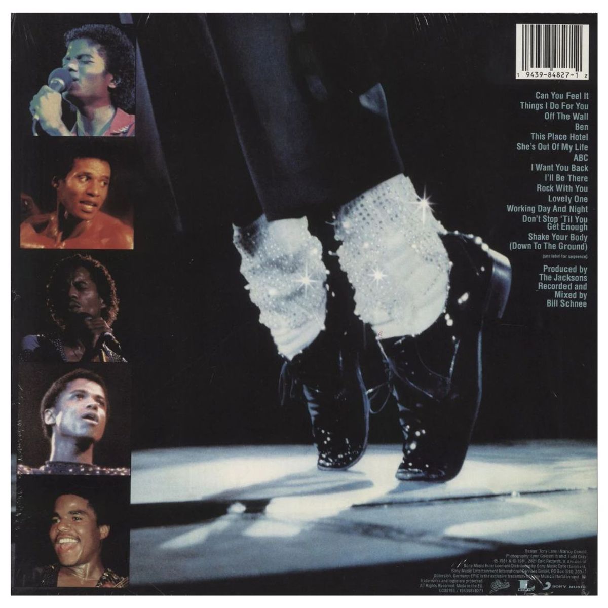 GENERICO - JACKSONS - LIVE (40TH ANNIVERSARY EDITION) (2LP) / VINILO