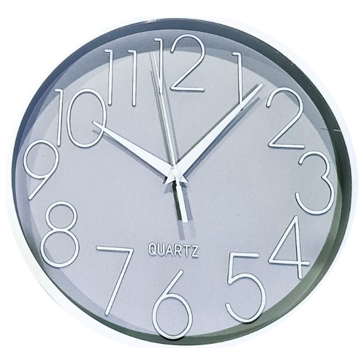 GENERICO - Reloj De Pared 25cm Redondo Mural Decorativo Silencioso