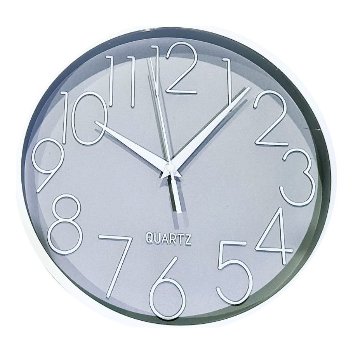 GENERICO - Reloj De Pared 25cm Redondo Mural Decorativo Silencioso