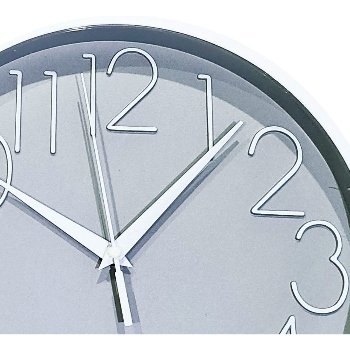 GENERICO - Reloj De Pared 25cm Redondo Mural Decorativo Silencioso